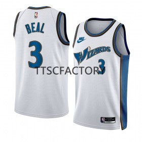 Dres Washington Wizards Bradley Beal 3 Nike 2022-23 Classic Edition Bijela Swingman - Muške